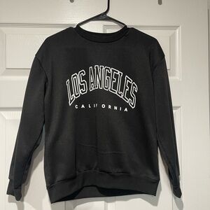 Women’s crewneck hoodie. Size small. Los Angeles California